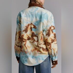BDG Dru Printed Twill
Chore Shacket